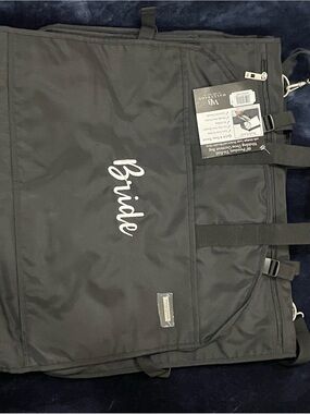 Bride Garment Bag Travel Bag - Black